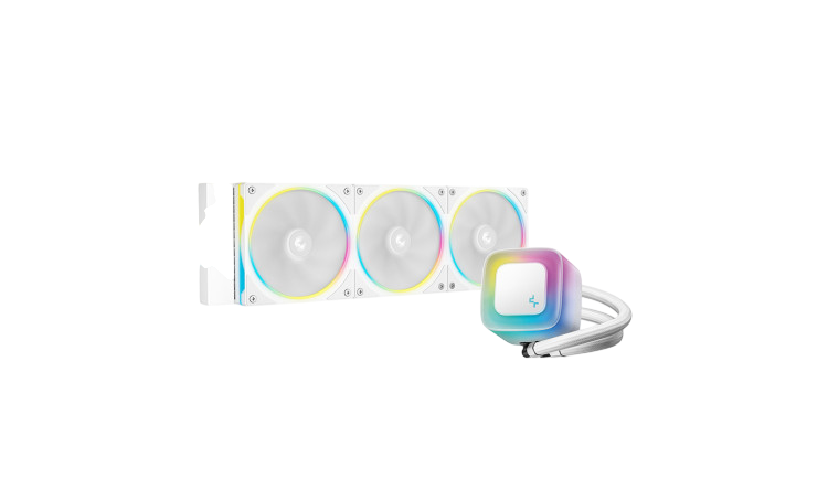 Система жидкостного охлаждения для процессора Deepcool LE360 PRO WH ARGB White