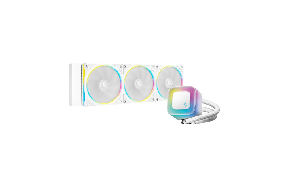 Система жидкостного охлаждения для процессора Deepcool LE360 PRO WH ARGB White