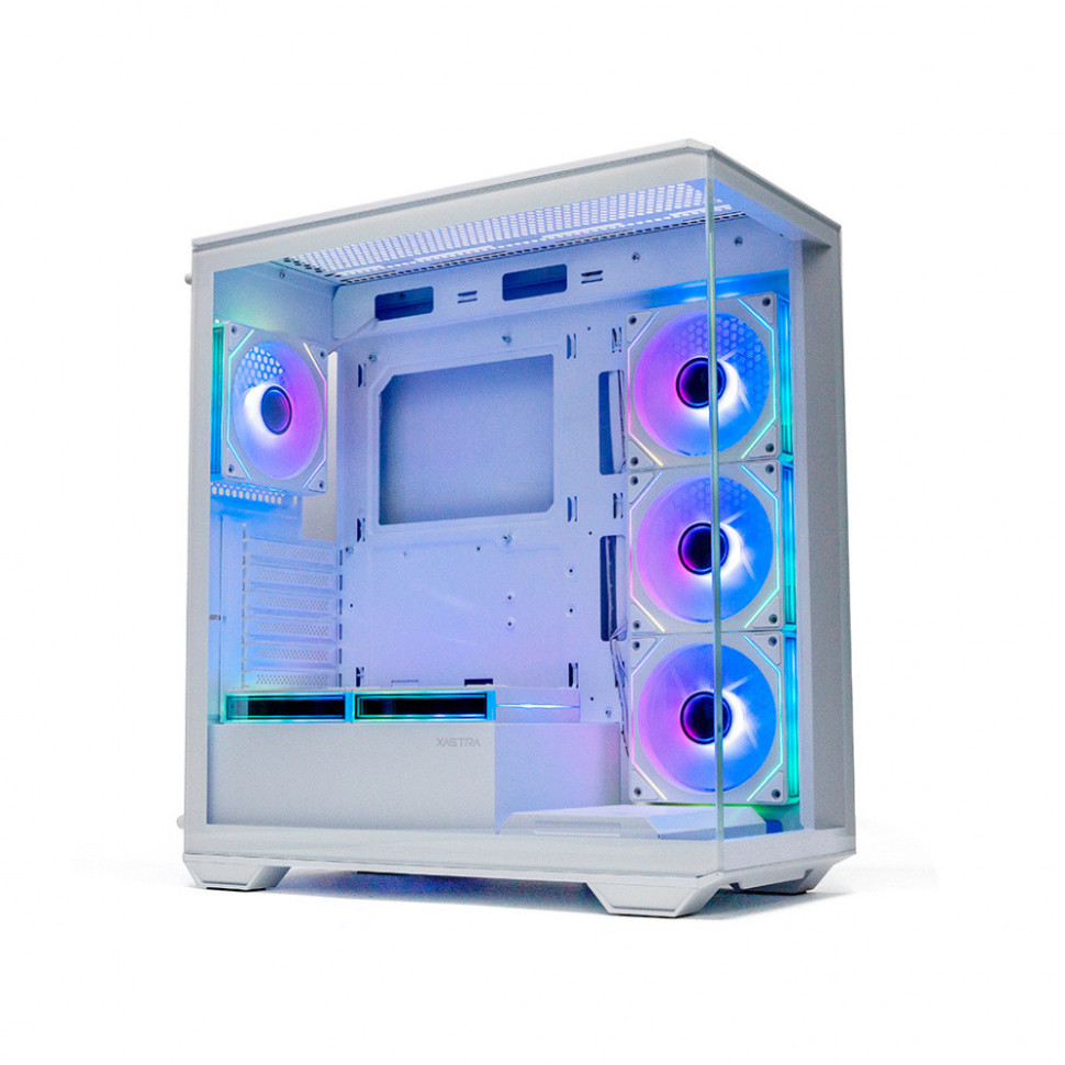 Компьютерный корпус XASTRA Q600 6ARGB-C10-UC White (Q600-6FM12A-C10-UC-WH)