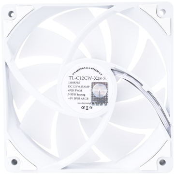 Вентилятор для корпуса Thermalright TL-C12CW-X28-S ARGB White (TRTLC12CWX28S)