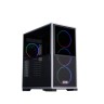 Компьютерный корпус 1STPLAYER INFINITY IF8 ARGB Black (IF8-BK-4FO7-14)