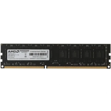 Оперативная память 8 Gb 1600 MHz AMD R5 ENTERTAINMENT SERIES Black (R538G1601U2SL-UO)