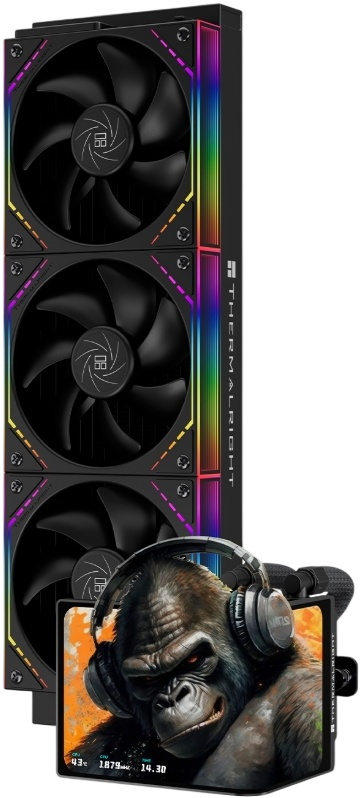 Система жидкостного охлаждения для процессора Thermalright Levita Vision 360 ARGB Black (TRLV360AB)