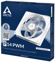 Вентилятор для корпуса Arctic Cooling ARCTIC P14 PWM White/Transparent ACFAN00223A
