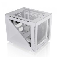 Компьютерный корпус ThermalTake Divider 200 TG Snow Micro Chassis White CA-1V1-00S6WN-00