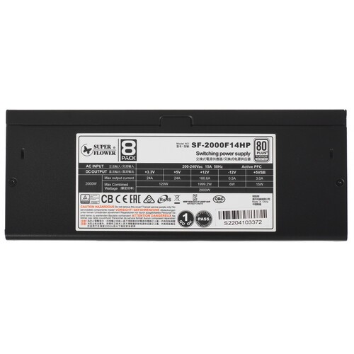 Блок питания Super Flower 2000W LEADEX Platinum SF-2000F14HP