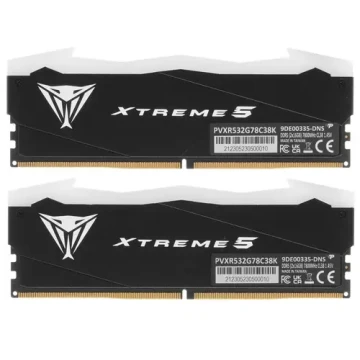 Оперативная память 32 Gb 7800 MHz PATRIOT VIPER XTREME 5 RGB (PVXR532G78C38K)