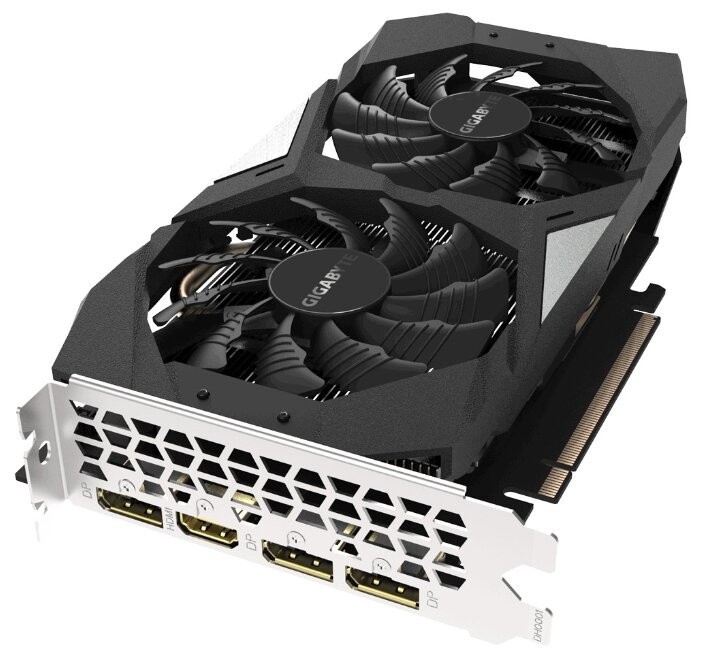 Видеокарта GIGABYTE (GV-N1660OC-6GD) GeForce GTX 1660 6GB OC