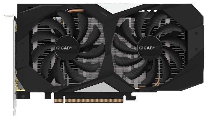 Видеокарта GIGABYTE (GV-N1660OC-6GD) GeForce GTX 1660 6GB OC