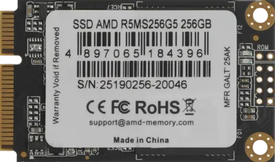 Твердотельный накопитель AMD 256 Gb (R5MS256G5)
