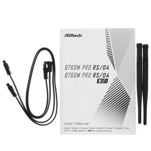 Материнская плата ASRock B760M PRO RS/D4 WIFI