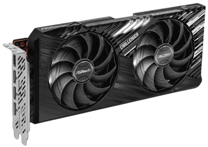 Видеокарта ASRock (RX7700XT CL 12GO) Radeon RX 7700 XT 12GB Challenger OC
