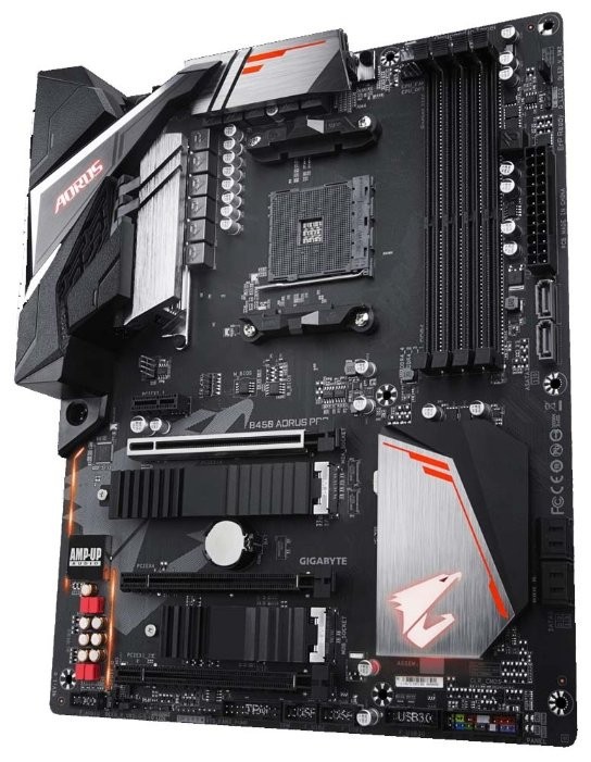 Материнская плата GIGABYTE B450 AORUS PRO