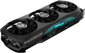 Видеокарта ZOTAC (ZT-D40820D-10P) GeForce RTX 4080 SUPER 16GB TRINITY BLACK ED