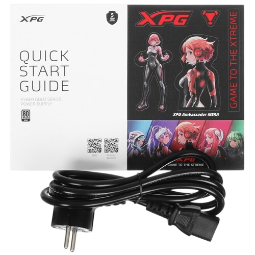 Блок питания ADATA XPG 750W KYBER (KYBER750G-BKCEU)