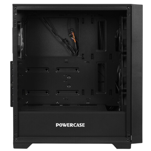 Компьютерный корпус Powercase ByteFlow TG ARGB Black (CBFB-A4)