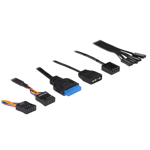 Компьютерный корпус Powercase ByteFlow TG ARGB Black (CBFB-A4)