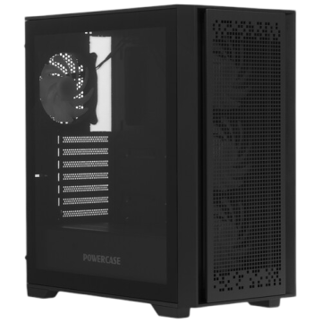 Компьютерный корпус Powercase ByteFlow TG ARGB Black (CBFB-A4)
