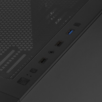 Компьютерный корпус Powercase ByteFlow TG ARGB Black (CBFB-A4)