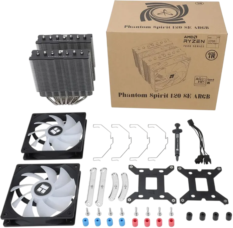 Кулер для процессора Thermalright Phantom Spirit 120 SE ARGB (TRPS120SEA)