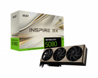Видеокарта MSI (G5080-16I3C) GeForce RTX 5080 16G INSPIRE 3X OC