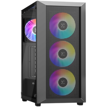 Компьютерный корпус XASTRA A406 4ARGB Black (A406-4FC12A)