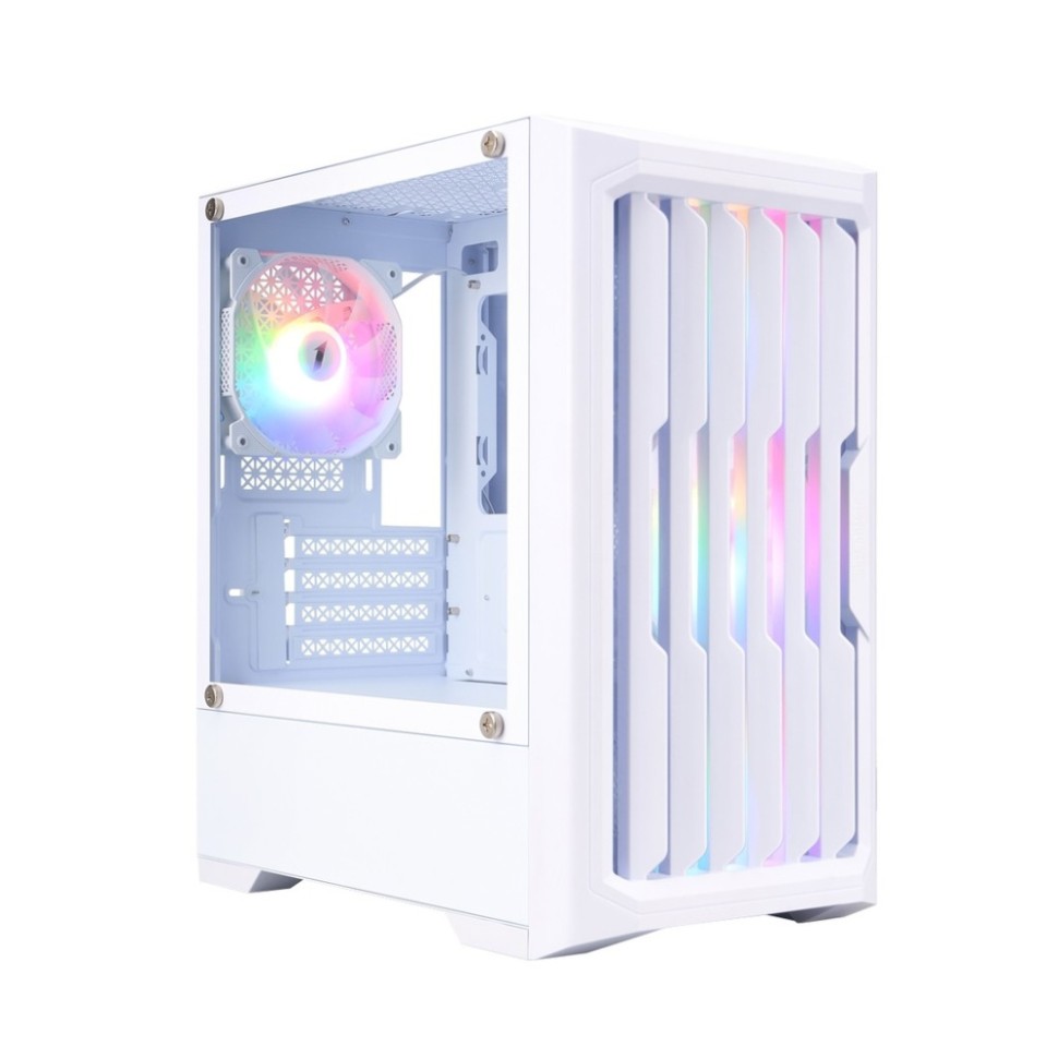 Компьютерный корпус 1STPLAYER BULLET HUNTER H2 White (H2-WH-4F1-W)