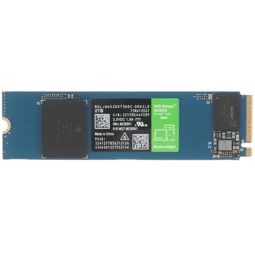 Твердотельный накопитель Western Digital 2000 Gb Green (WDS200T3G0C)