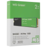 Твердотельный накопитель Western Digital 2000 Gb Green (WDS200T3G0C)