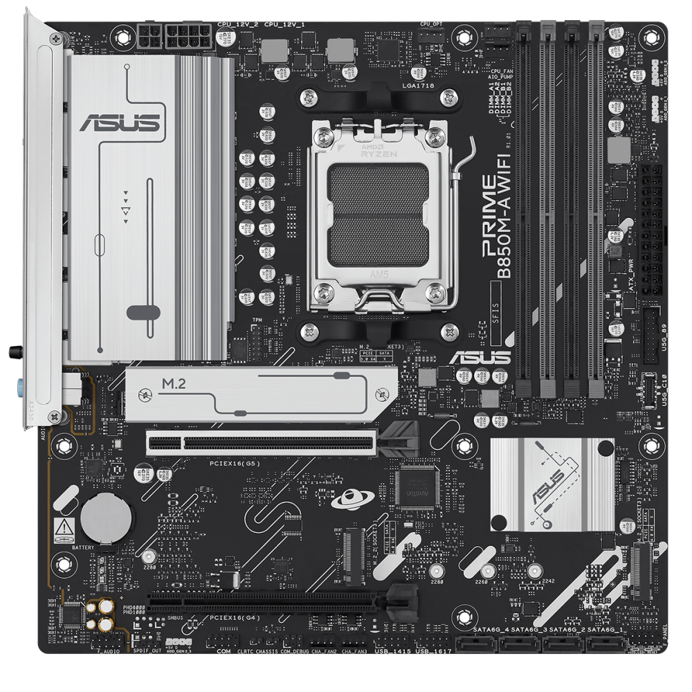 Материнская плата ASUS PRIME B850M-A WIFI (90MB1LN0-M0EAY0)