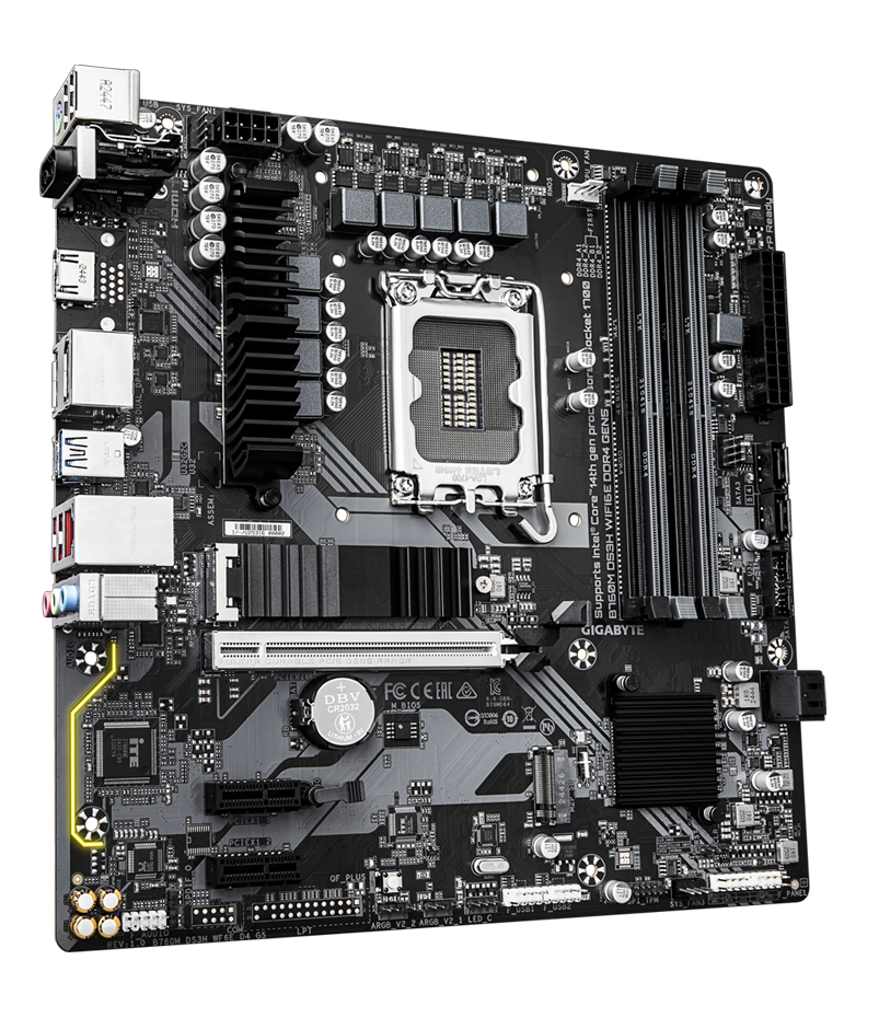 Материнская плата Gigabyte B760M DS3H WF6E GEN5