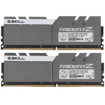 Оперативная память 32 Gb 4000 MHz G.Skill TRIDENT Z (F4-4000C19D-32GTZSW)