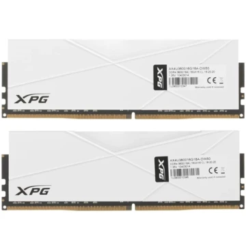Оперативная память 32 Gb 3600 MHz ADATA XPG SPECTRIX D50 RGB White (AX4U360016G18A-DW50)