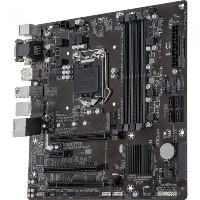 Материнская плата GIGABYTE GA-Q270M-D3H
