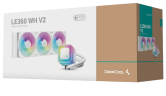 Система жидкостного охлаждения для процессора Deepcool LE360 V2 WH ARGB White