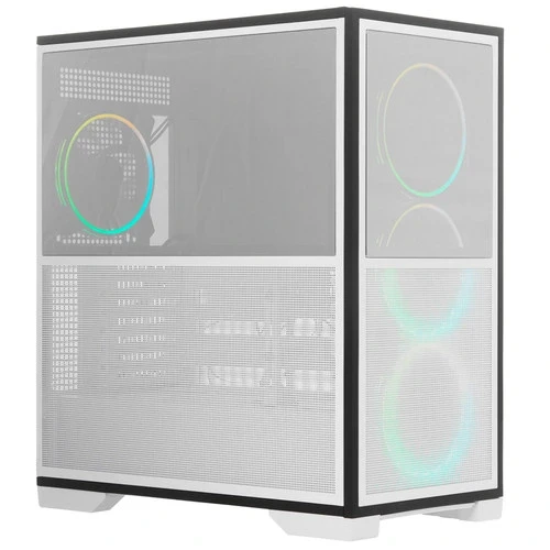Компьютерный корпус 1STPLAYER INFINITY IF8 ARGB White (IF8-WH-4FO7-14-W)