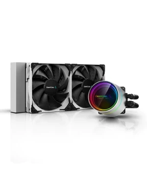 Система жидкостного охлаждения для процессора Deepcool CASTLE 240EX White