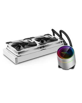 Система жидкостного охлаждения для процессора Deepcool CASTLE 240EX White