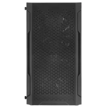 Компьютерный корпус Powercase Mistral Micro Z3B Mesh LED TG Black CMIMZB-L3