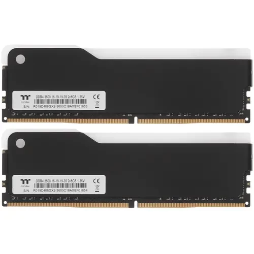 Оперативная память 16 Gb 3600 MHz Thermaltake TOUGHRAM Z-ONE RGB (R019D408GX2-3600C18A)