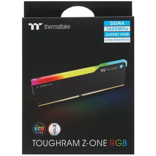 Оперативная память 16 Gb 3600 MHz Thermaltake TOUGHRAM Z-ONE RGB (R019D408GX2-3600C18A)