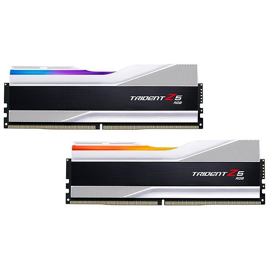 Оперативная память 64 Gb 5600 MHz G.Skill TRIDENT Z5 RGB Silver (F5-5600J2834F32GX2-TZ5RS)