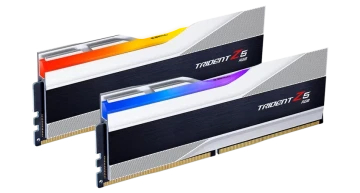 Оперативная память 64 Gb 5600 MHz G.Skill TRIDENT Z5 RGB Silver (F5-5600J2834F32GX2-TZ5RS)