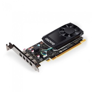 Видеокарта PNY (VCQP1000DVIV2BLK-1) Quadro P1000 1354MHz PCI-E 4096MB 5100MHz 128 bit 4xMiniDisplayPort V2