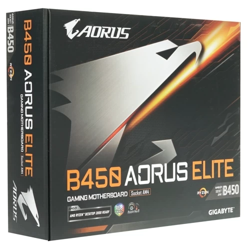 Материнская плата GIGABYTE B450 AORUS ELITE
