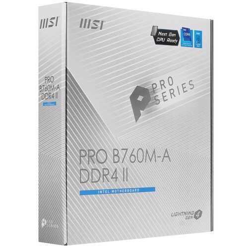 Материнская плата MSI PRO B760M-A DDR4 II