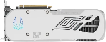 Видеокарта ZOTAC (ZT-D40730Q-10P) GeForce RTX 4070 Ti SUPER 16GB TRINITY OC WHITE ED