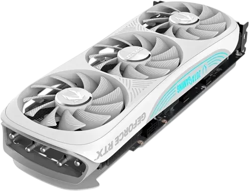 Видеокарта ZOTAC (ZT-D40730Q-10P) GeForce RTX 4070 Ti SUPER 16GB TRINITY OC WHITE ED