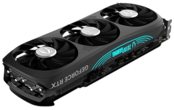 Видеокарта ZOTAC (ZT-D40720D-10P) GeForce RTX 4070 SUPER 12GB TRINITY BLACK ED
