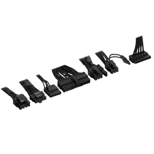 Блок питания ADATA XPG 1200W CORE REACTOR II 1200 (COREREACTORII1200G-BKCEU) 16 Pin (PCIe 5.0 Connector Cable Details)